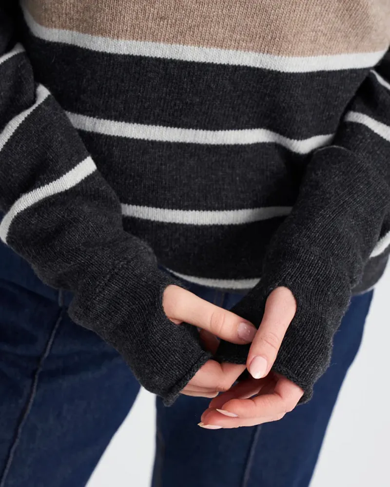 Holebrook Womens Martina Windproof Sweater Khaki Multi-3